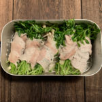【ダイエットメスティン飯】豆苗とえのきの豚肉巻きの作り方!