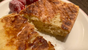 【メスティンおやつ時間】パン粉で簡単フレンチトーストの作り方!